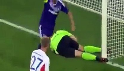 Lukasz Teodorczyk strzela gola Slavia Prague vs Anderlecht 0 3 18 8 2016