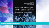 Big Deals  Research Strategies in the Social Sciences: A Guide to New Approaches  Free Full Read