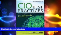 READ book  CIO Best Practices: Enabling Strategic Value With Information Technology  FREE BOOOK