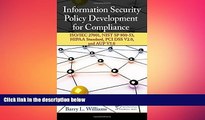 READ book  Information Security Policy Development for Compliance: ISO/IEC 27001, NIST SP 800-53,