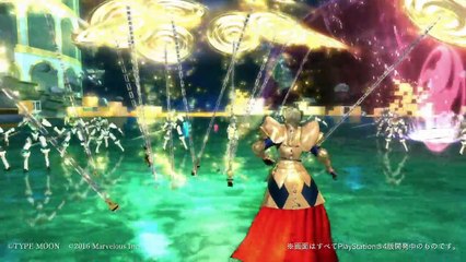 Fate/Extella Gilgamesh Gameplay