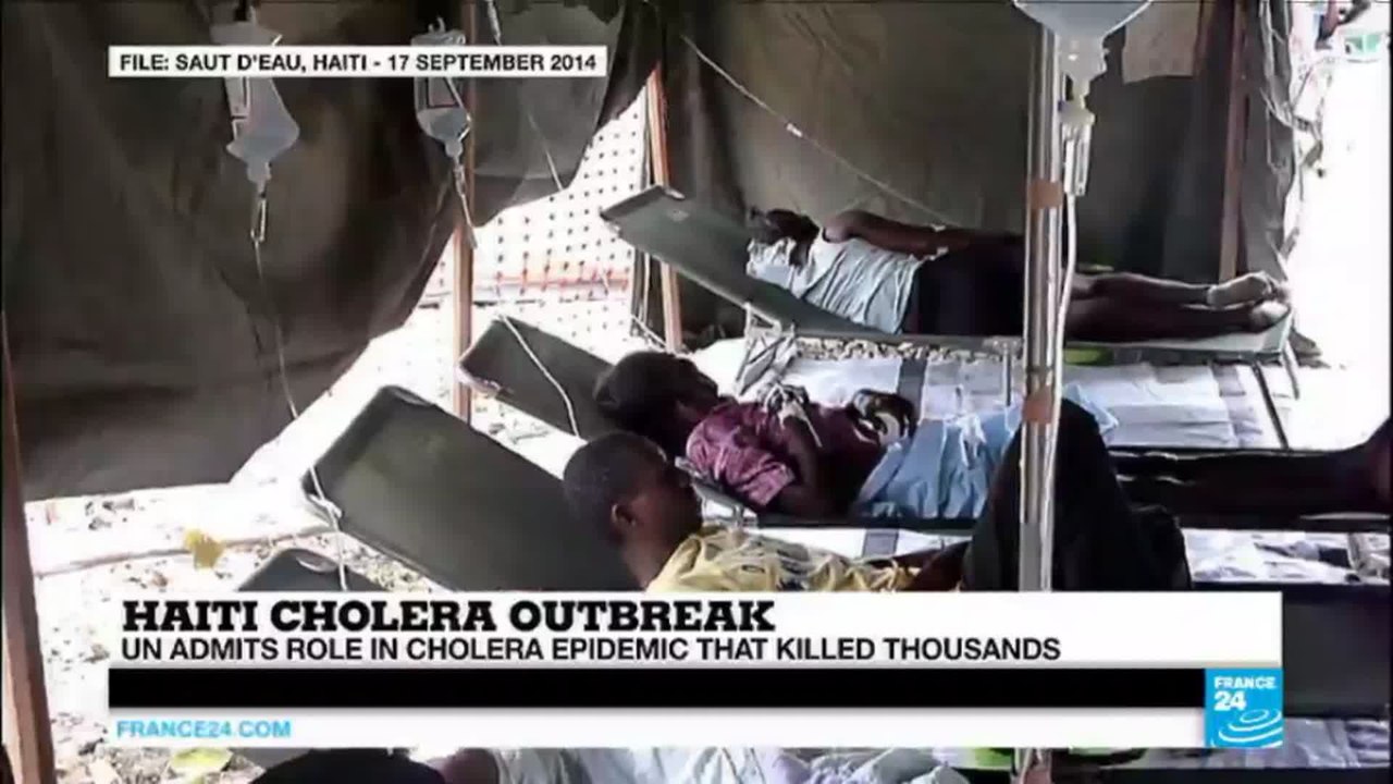 Haiti: UN admits its role in "world's worst" cholera epidemic that killed thousands