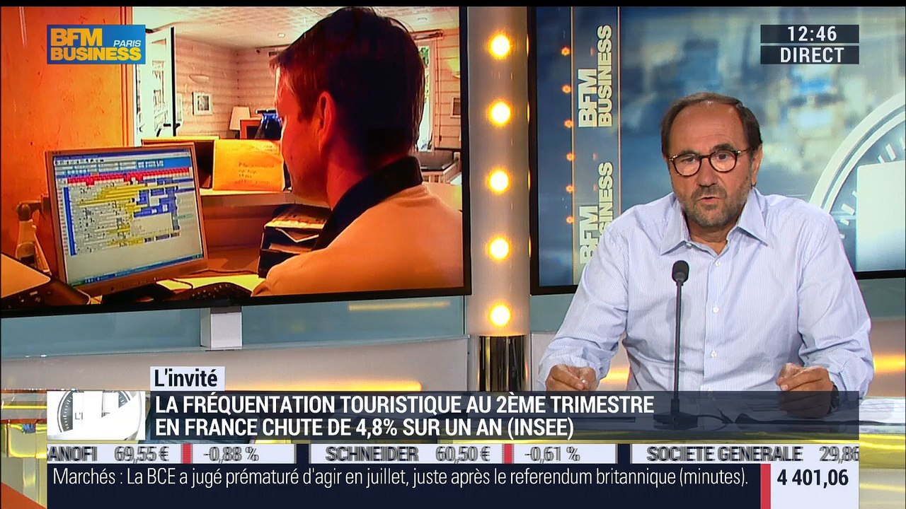 Tourisme: "Aujourd'hui, il faut se rendre compte que les destinations françaises ne sont pas très bien vendues à l'international", Georges Panayotis - 19/08