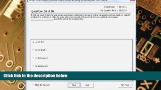 Must Have  CPA Exam Simulation Software; 1700 Questions CDROM FAR Financial Accounting and