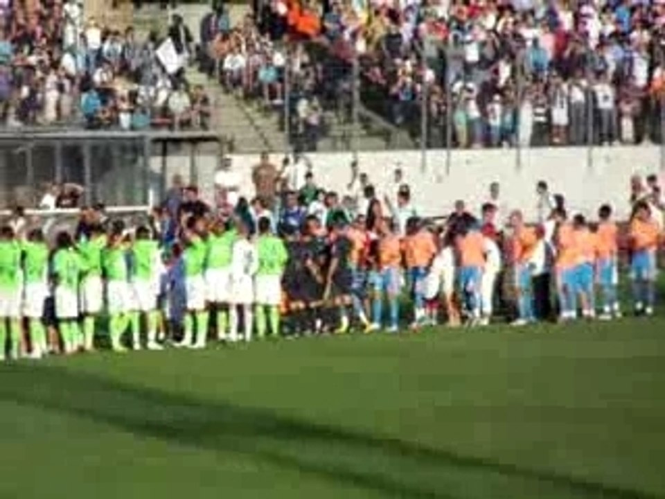 entree des joueurs