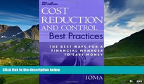 READ FREE FULL  Cost Reduction and Control Best Practices: The Best Ways for a Financial Manager