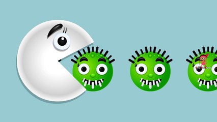 Learning Colors Monsters Vs Pacman, Kids Children Toddlers Baby Preschool Videos