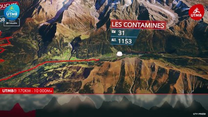 UTMB® 2017 route preview