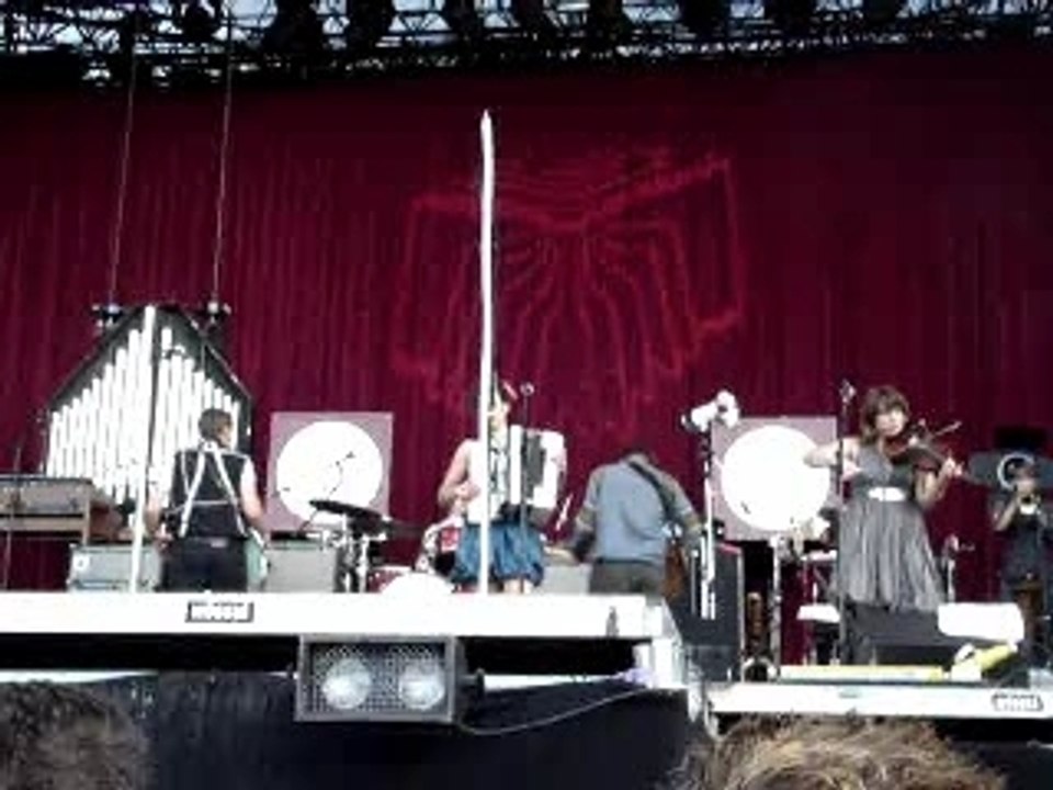 Laika - Arcade Fire - Paléo 2007