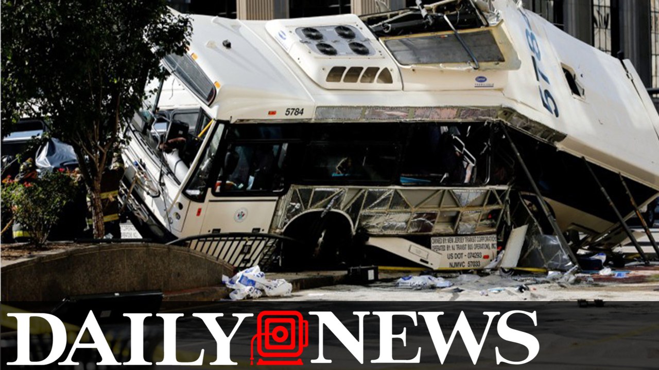 Bus Crash Kills One Person And Injuries Many More In Newark New Jersey