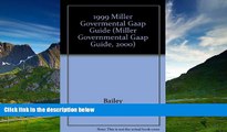 READ FREE FULL  Miller Governmental Gaap Guide 2000: For State and Local Governments  READ Ebook