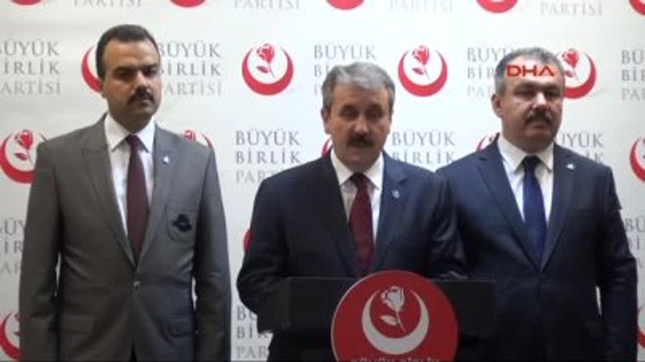 BBP Başkanı Destici: ?hakkımızda Yalan Haberler Yapılıyor?