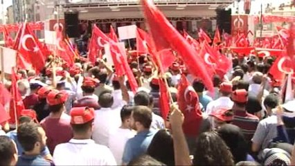 Elazığ'da Teröre Lanet Yürüyüşü-1