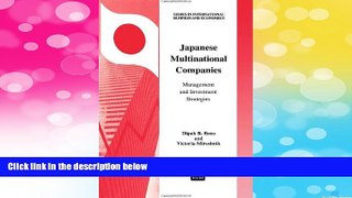 READ FREE FULL  Japanese Multinational Companies (Series in International Business and Economics)