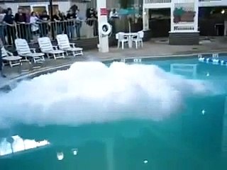 Su Dolu Havuza Sıvı Azot Dökülürse Ne Olur