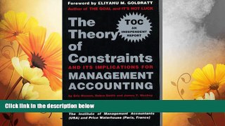 READ FREE FULL  The Theory of Constraints and Its Implications for Management Accounting  READ