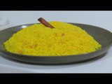 أرز أصفر بالزبيب | نجلاء الشرشابي
