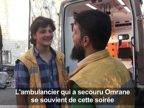 Omrane, enfant victime comme tant d'autres de la guerre en Syrie