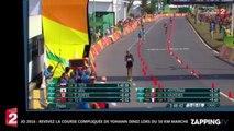 JO 2016 - 50 km marche : Yohann Diniz malade, il termine à la huitième place (Vidéo)