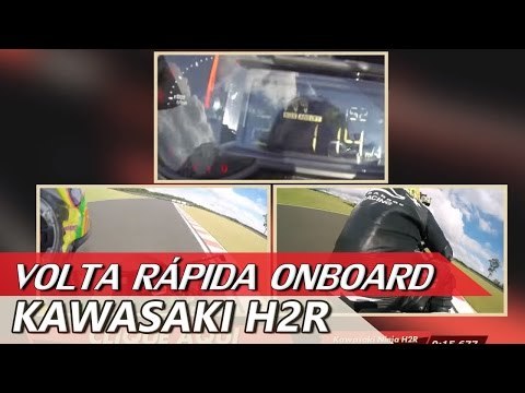 KAWASAKI NINJA H2R - VR ONBOARD COM ALEX BARROS #11 | ACELERADOS