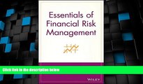 Big Deals  Essentials of Financial Risk Management  Free Full Read Best Seller