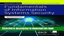 [Popular Books] Fundamentals Of Information Systems Security (Information Systems Security