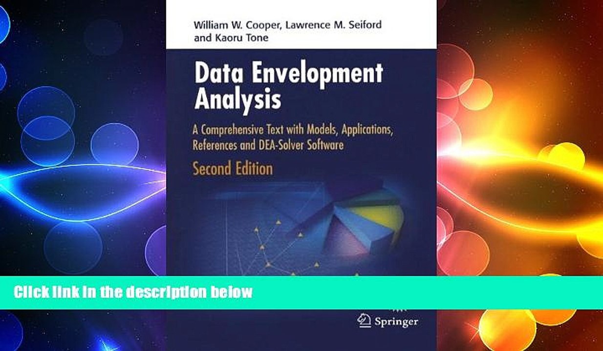 FREE DOWNLOAD  Data Envelopment Analysis: A Comprehensive Text with Models, Applications,