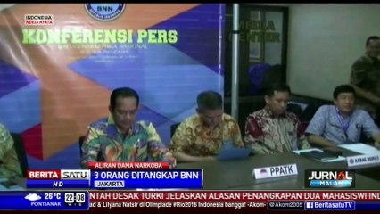 BNN Tangkap 3 Orang Terkait Transaksi Bandar Narkoba Rp 3,6 T