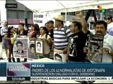 Padres de los 43 suspenden diálogo con la Procuraduría mexicana