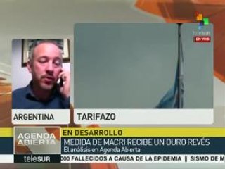 Pizarro: fallo contra tarifazos, grave derrota para el macrismo
