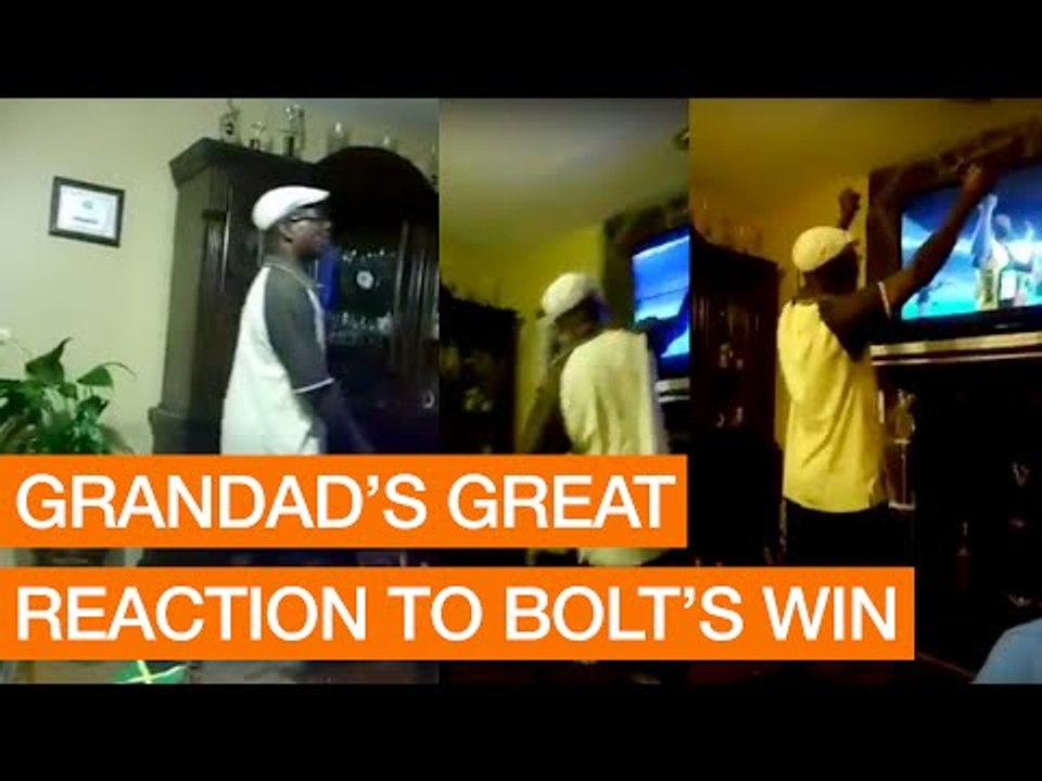 Usain Bolt Himself Would Love This Grandad's Reaction to His Historic Olympic Win