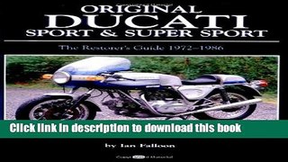 [PDF] Original Ducati Sport and Super Sport, 1972-1986 (Original Series) Full Colection