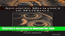 [PDF] Advanced Mechanics of Materials Popular Colection