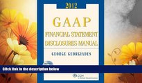 READ FREE FULL  GAAP Financial Statement Disclosures Manual, CD-ROM (2011-2012)  READ Ebook Full