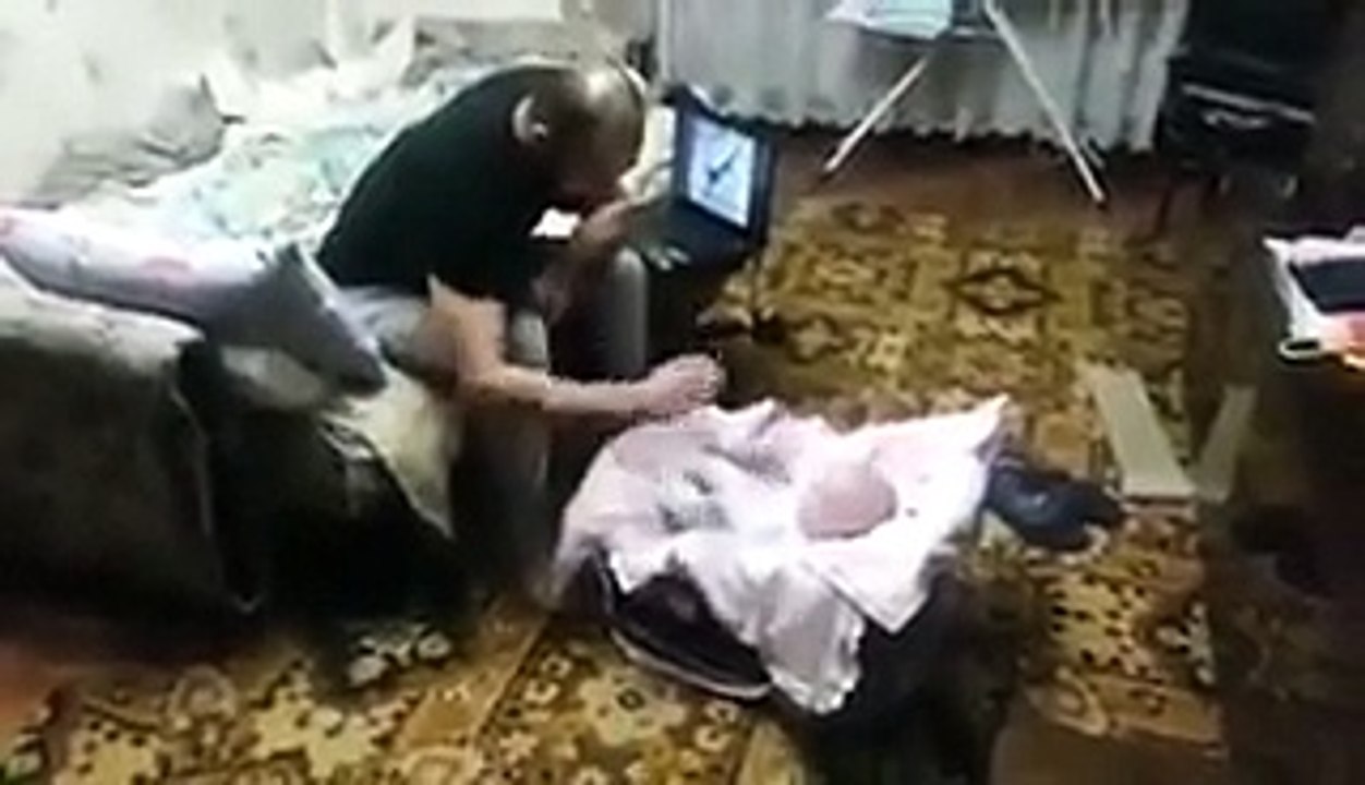 Cat defends baby