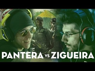 Davi VS Golias: Pantera enfrenta Zigueira em uma partida de Tom Clancy’s Rainbow Six Siege