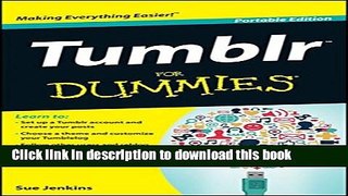 [Read PDF] Tumblr For Dummies Ebook Online