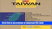 [PDF] Taiwan Business: The Portable Encyclopedia for Doing Business with Taiwan (Country Business
