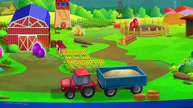 Surprise Eggs Baby Farm Animals Toys Learn Baby Animals & Animal Sounds ChuChu TV Kids Surprise