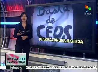 Argentina: pequeños y medianos empresarios exigen revertir tarifazos