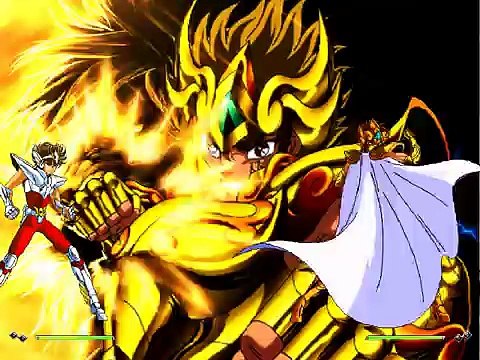 Aioria de Leo Vs Seiya de Pegaso Juego Gratuito de Los Caballeros del Zodiaco