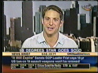 Jeff Timmons on CNN Entertainment Report