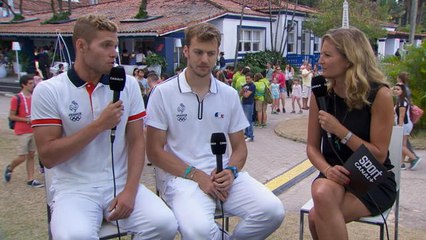 Athlétisme - Kévin Mayer et Christophe Lemaitre