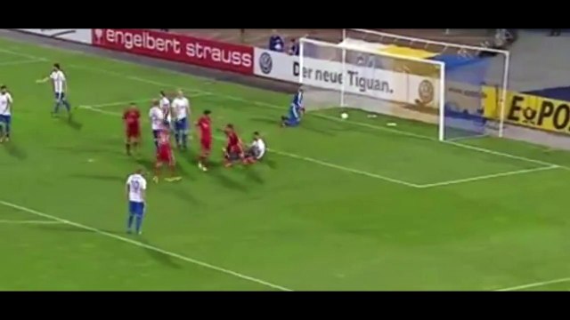 Robert Lewandowski Goal - Carl Zeiss Jena vs Bayern Munich 0-3 (Dfb Pokal 2016)