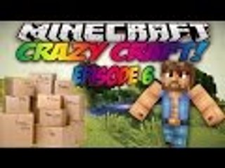 Minecraft CrazyCraft 2.1 Ep. 6 | MOVING TO THE CRAZY CAVE! w/ TheGoldenVoiceGamer