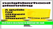 [PDF] Neighborhood Planning: A Guide for Citizens and Planners Popular Colection