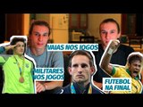 Lado A Lado B: militares nos jogos, vaias para atleta e futebol masculino