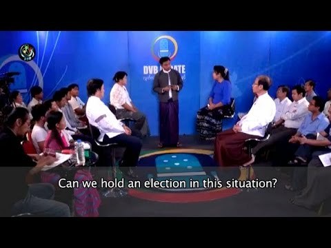DVB Debate: Postpone election in flood-hit Burma?