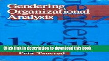 [PDF] Gendering Organizational Analysis Popular Online