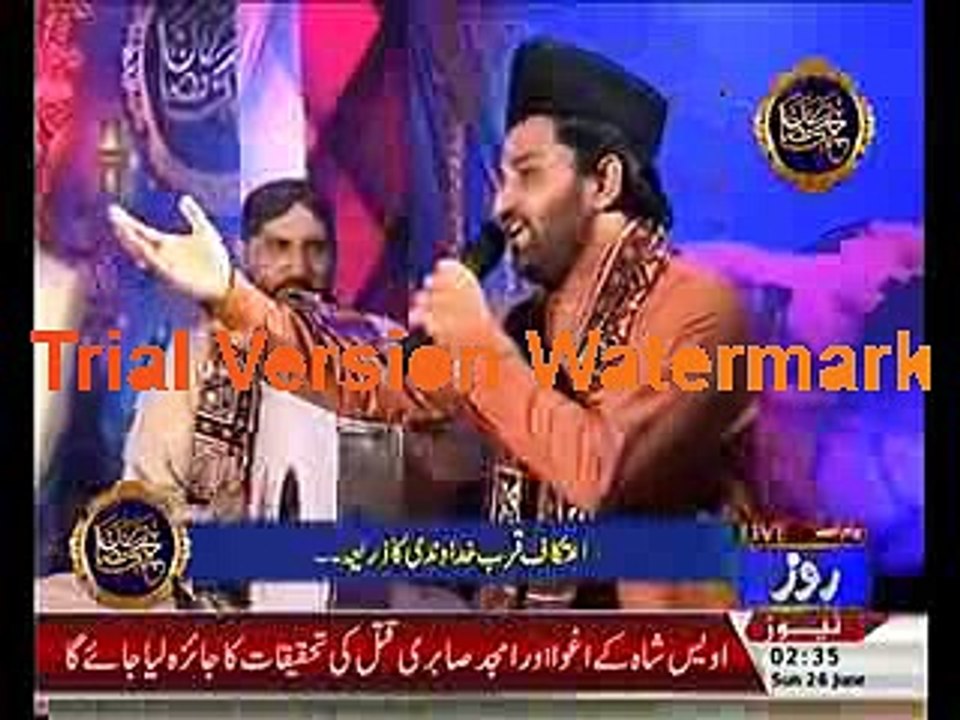 is karam ka karon karon shukar kesy ada mujahid bradran in rose tv